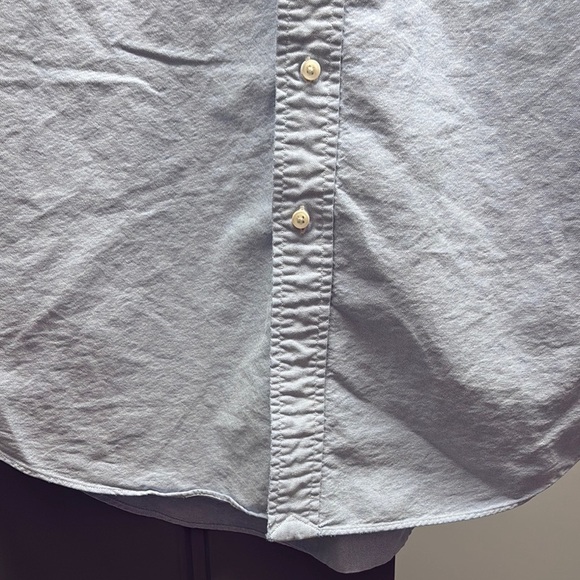 Polo by Ralph Lauren Blue Casual Button Down Shirt short sleeves NWOT - Picture 5 of 8